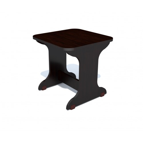 Taburet patrat simplu wenge [1]