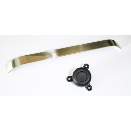 Armonia Comoda alba cu 1 sertar cu maner front MDF Rosu [3]