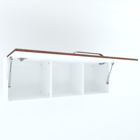 Armonia Suspendat orizontal  cu 1 usa cu maner front MDF Cedru [2]