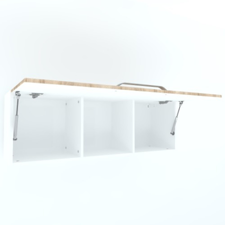 Armonia Suspendat orizontal  cu 1 usa cu maner front MDF Sonoma [2]