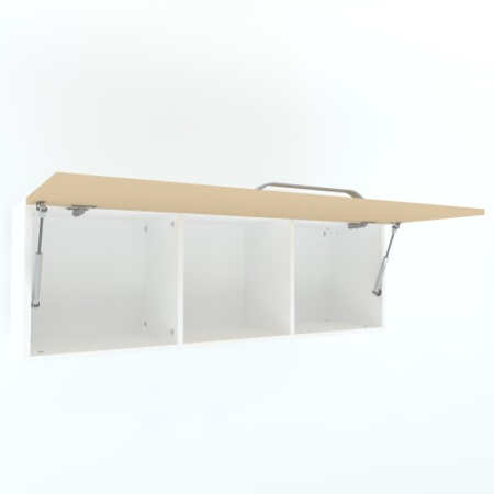 Armonia Suspendat orizontal  cu 1 usa cu maner front PAL Cappuccino [2]