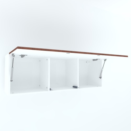 Armonia Suspendat orizontal  cu 1 usa cu sistem "PUSH TO OPEN" front MDF Cedru [2]