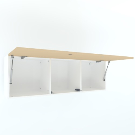 Armonia Suspendat orizontal  cu 1 usa cu sistem "PUSH TO OPEN" front PAL Cappuccino [1]