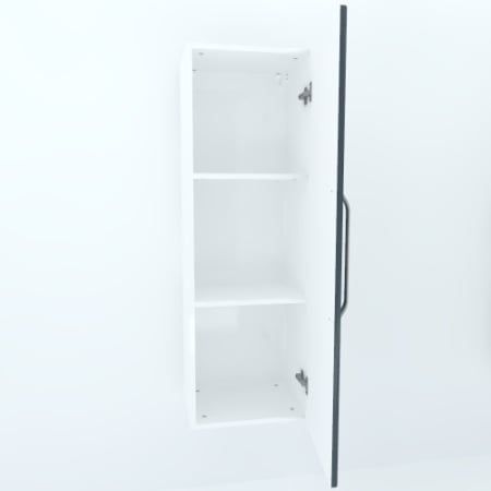 Armonia Suspendat vertical cu 1 usa cu maner front MDF Gri [2]