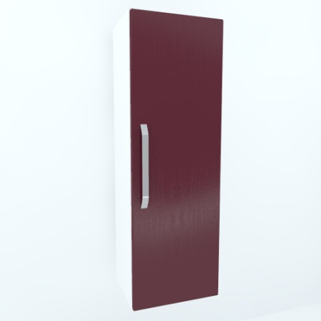 Suspendate - Armonia Suspendat vertical cu 1 usa cu maner front MDF Rosu