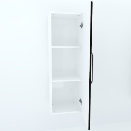 Armonia Suspendat vertical cu 1 usa cu maner front MDF Wenge [2]