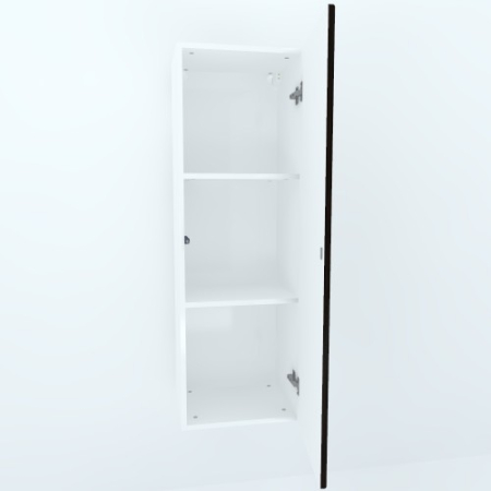 Armonia Suspendat vertical cu 1 usa cu sistem "PUSH TO OPEN" front MDF Wenge [2]