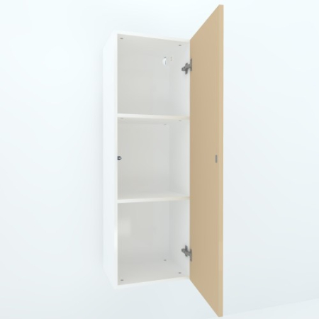 Armonia Suspendat vertical cu 1 usa cu sistem "PUSH TO OPEN" front PAL Cappuccino [2]