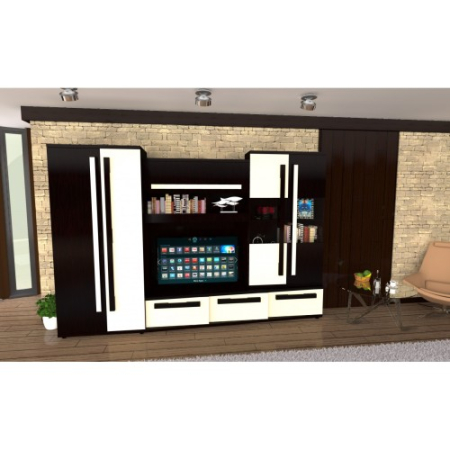 Livinguri Set - Biblioteca Carisma dulap stanga