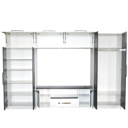 Biblioteca Estrella alba / gri [2]