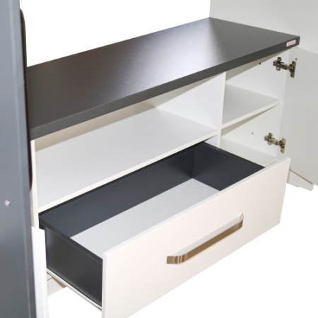 Biblioteca Estrella alba / gri [1]