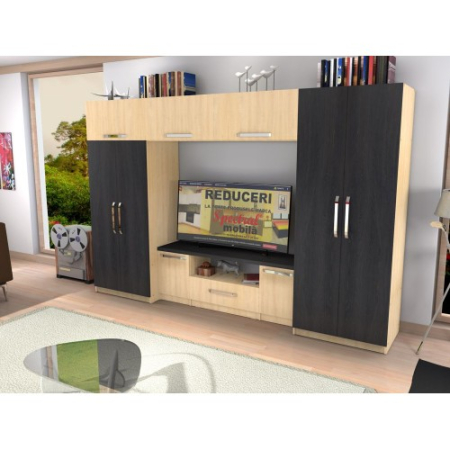 Biblioteca Estrella sonoma / stejar auriu [14]