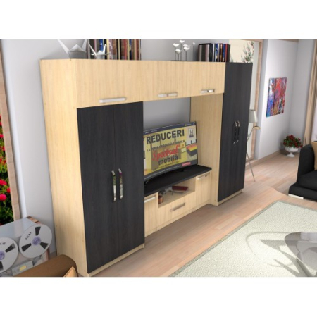 Biblioteca Estrella sonoma / stejar auriu [11]