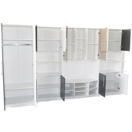 Biblioteca Iris Alb/Gri varianta dreapta [1]