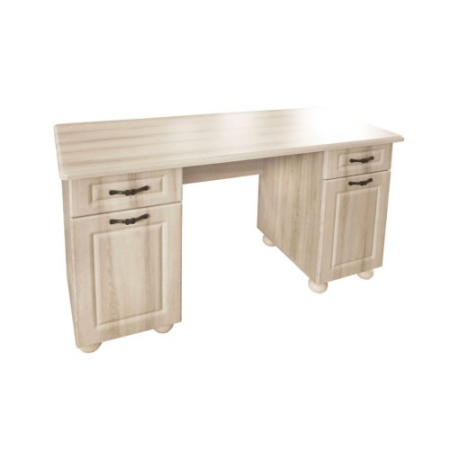 Colectii Mobilier Birou Modular - Birou Dynasty MDF Sonoma, 150 x 65 x 80 cm