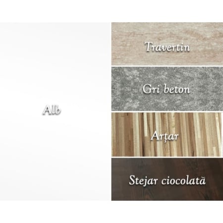 Blat atermic culoare Alb 87 cm [1]