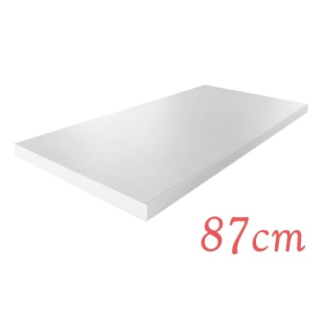 BlaturiMobilier Bucatarie - Blat atermic culoare Alb 87 cm