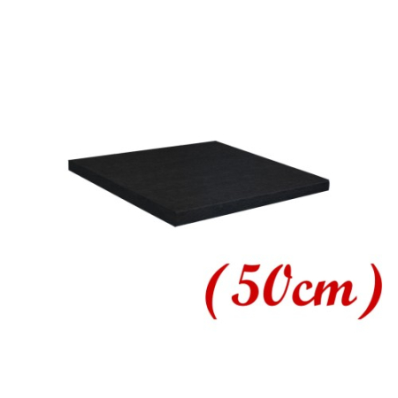 BlaturiMobilier Bucatarie - Blat atermic culoare Negru 50 cm