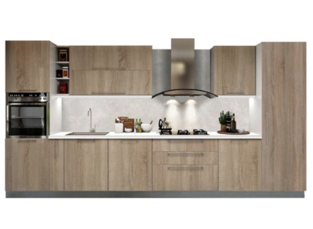 Mobilier Bucatarie - Bucatarie Africa 3.40m Sonoma&Alb