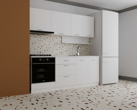 Bucatarii Set - Bucatarie Alina 2m Alb