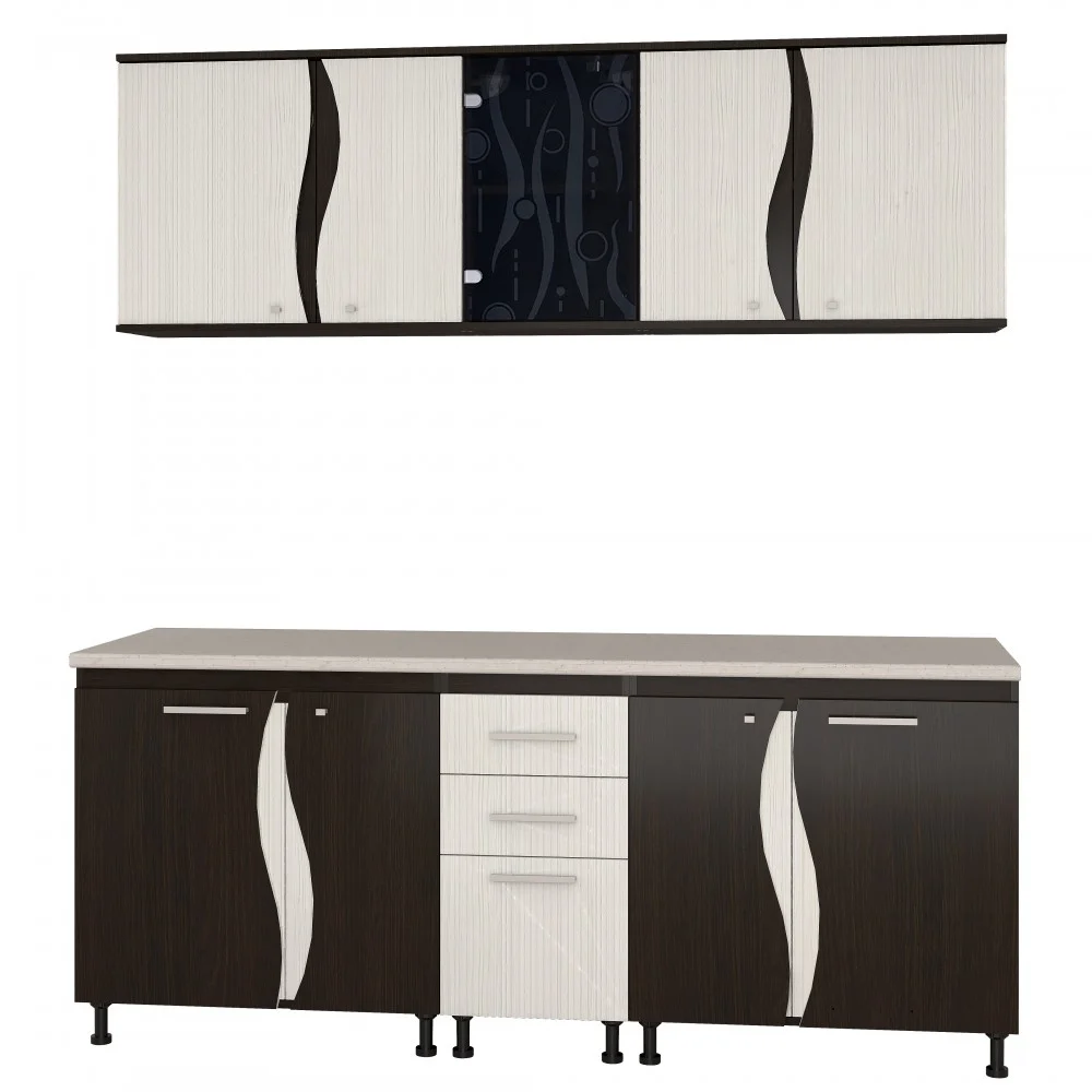 Accesorii - BUCATARIE S  WENGE+ALB HACIENDA