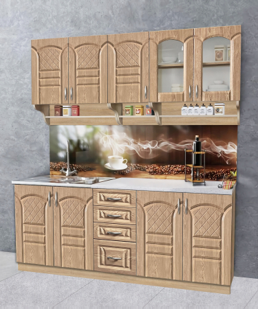 Bucatarii Modulare - Bucatarie  Korona Sonoma MDF 2m