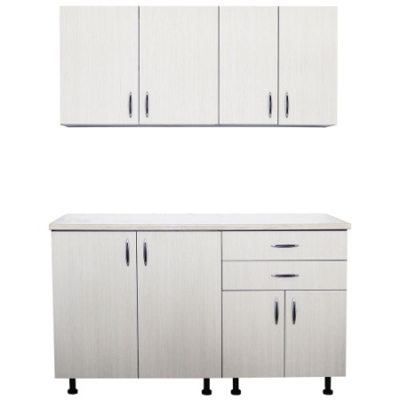 Bucatarie Sofia 1.4 metri cu blat travertin [5]