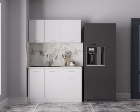 Bucatarii Set - Bucatarie Sofy 1.4M Alb