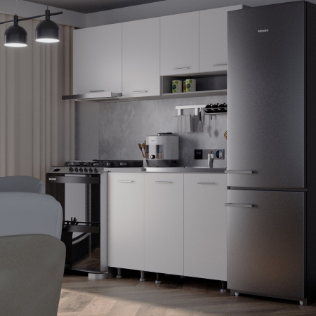 Mobilier Bucatarie - Bucatarie Spania 1.8 m Alb
