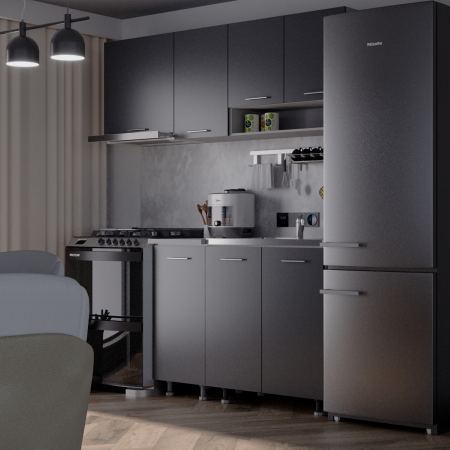 Mobilier Bucatarie - Bucatarie Spania 1.8 m Antracit