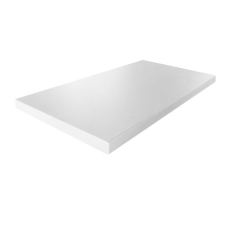 Bucatarie Zebra 260 cm din MDF Albastru cu blat termoizolant alb [1]