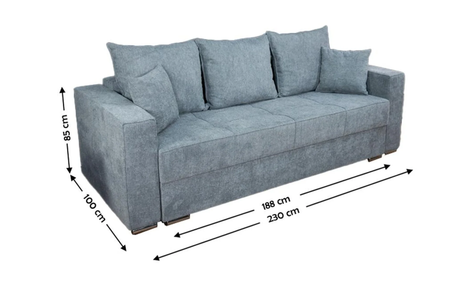 Canapea Extensibilă Claudia Mini Aragon 93 [3]