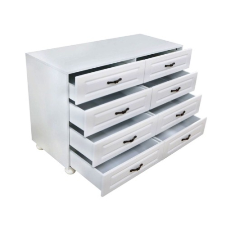 Comoda Dynasty Alb 8 sertare [3]