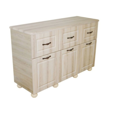Comode - Comoda Dynasty Sonoma 3 usi si 3 sertare