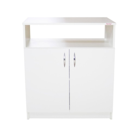 Comode - Comoda Soft 2 usi, alb, 75 x 87 x 39 cm