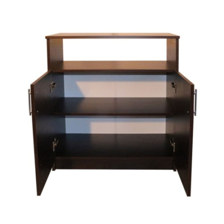 Comoda Soft 2 usi, wenge, 75 x 87 x 39 cm [3]