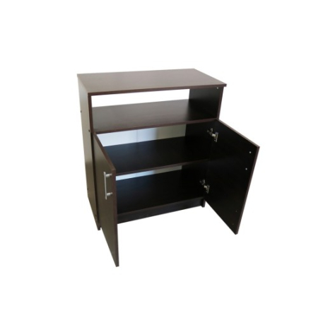 Comoda Soft 2 usi, wenge, 75 x 87 x 39 cm [1]