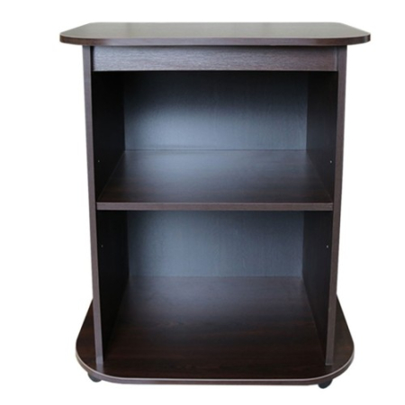 Comoda TV pe role, wenge, 69 x 80 x 45 cm [4]