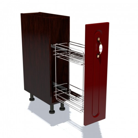 Corp inferior 20 cu 1 usa si cos Jolly Zebra MDF tulip rosu [2]