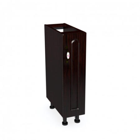 Mobilier Bucatarie - Corp inferior 20 cu 1 usa Zebra MDF mustata wenge