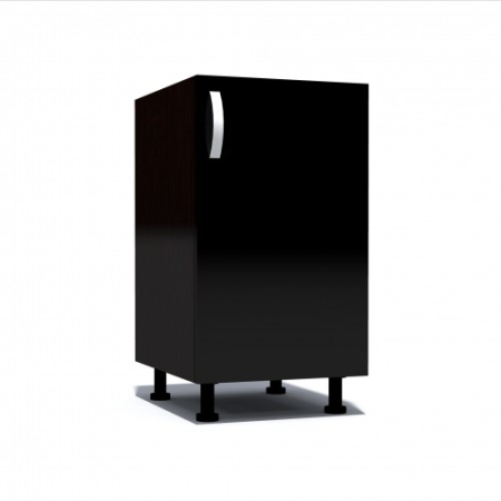 Corpuri Inferioare - Corp inferior 45 cu 1 usa Zebra negru