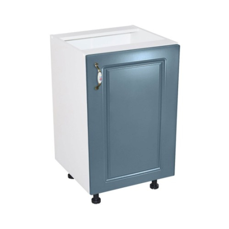 Corpuri Inferioare - Corp inferior 50 cu 1 usa Zebra MDF Albastru drept