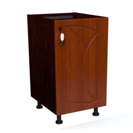 Corpuri Inferioare - Corp inferior 50 cu 1 usa Zebra MDF frunza cedru