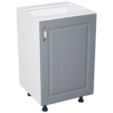 Corpuri Inferioare - Corp inferior 50 cu 1 usa Zebra MDF gri dungi