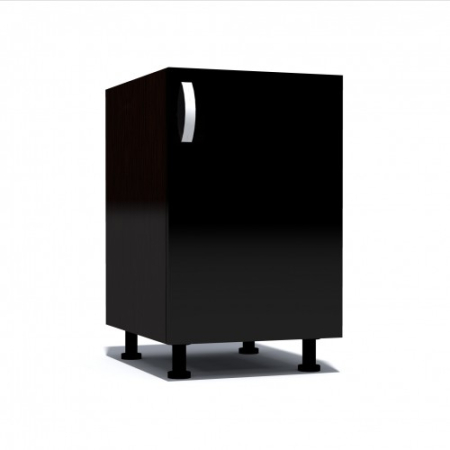 Corpuri Inferioare - Corp inferior 50 cu 1 usa Zebra negru