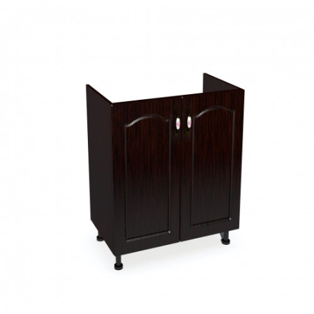 Corpuri Inferioare - Corp inferior 60 cu 2 usi masca chiuveta Zebra MDF mustata wenge