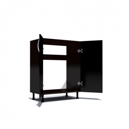 Corp inferior 60 cu 2 usi masca chiuveta Zebra negru [1]