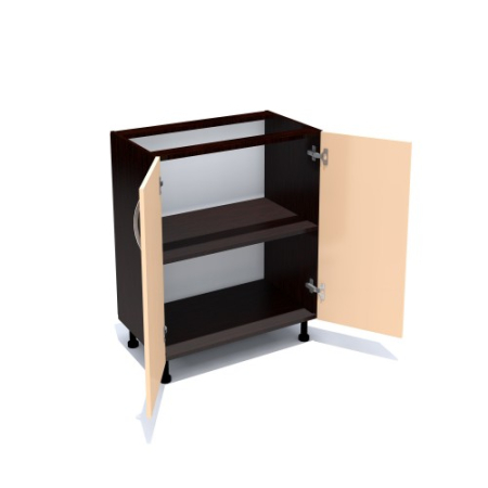 Corp inferior 60 cu 2 usi Zebra cappuccino [1]