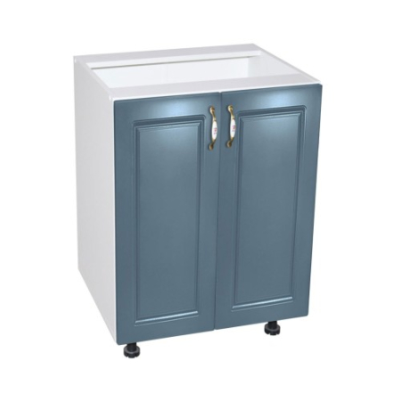 Corpuri Inferioare - Corp inferior 60 cu 2 usi Zebra MDF Albastru drept