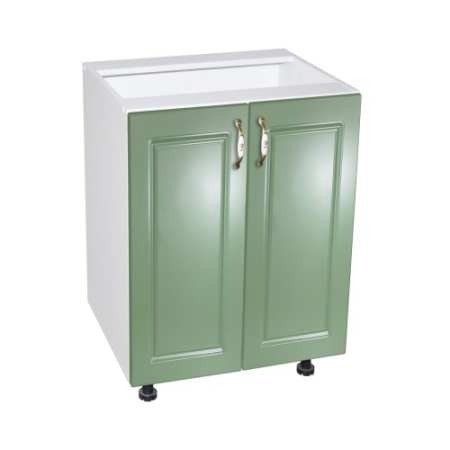 Corpuri Inferioare - Corp inferior 60 cu 2 usi Zebra MDF Verde drept